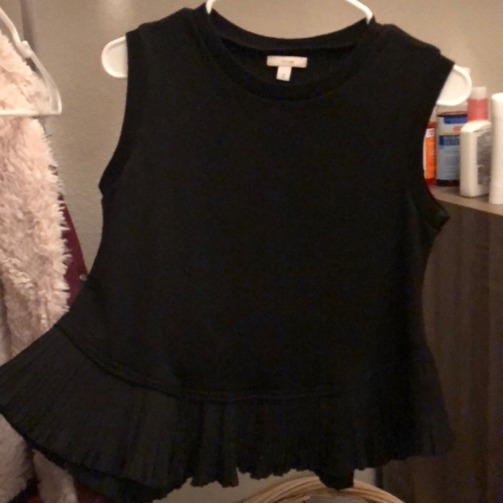 Black tank worn once